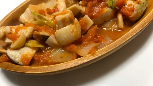 柔らか鶏胸肉のトマト煮込み／やる気 | たこべいブログ