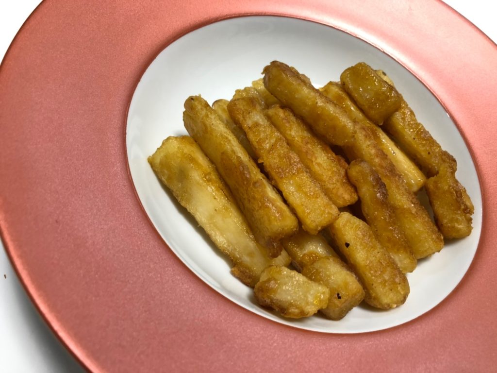 サクサクじゅわ な長芋の唐揚げ やる気 たこべいブログ
