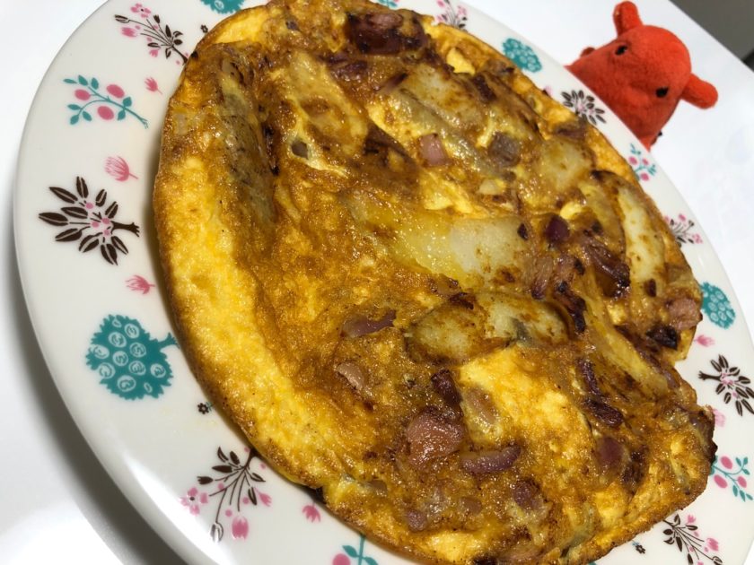 スパニッシュポテトオムレツ（スパニッシュトルティーヤ）のレシピ