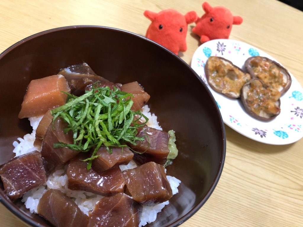 マグロ刺身のあわ漬け丼 あわ漬け１本で美味しい漬け丼レシピ やる気 共働き夫婦の言い訳料理と円満生活ブログ