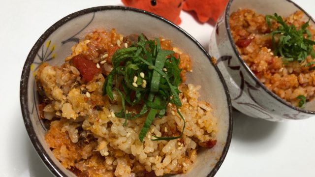 超簡単 きのこの炊き込みご飯 永谷園松茸のお吸い物で簡単レシピ やる気 たこべいブログ