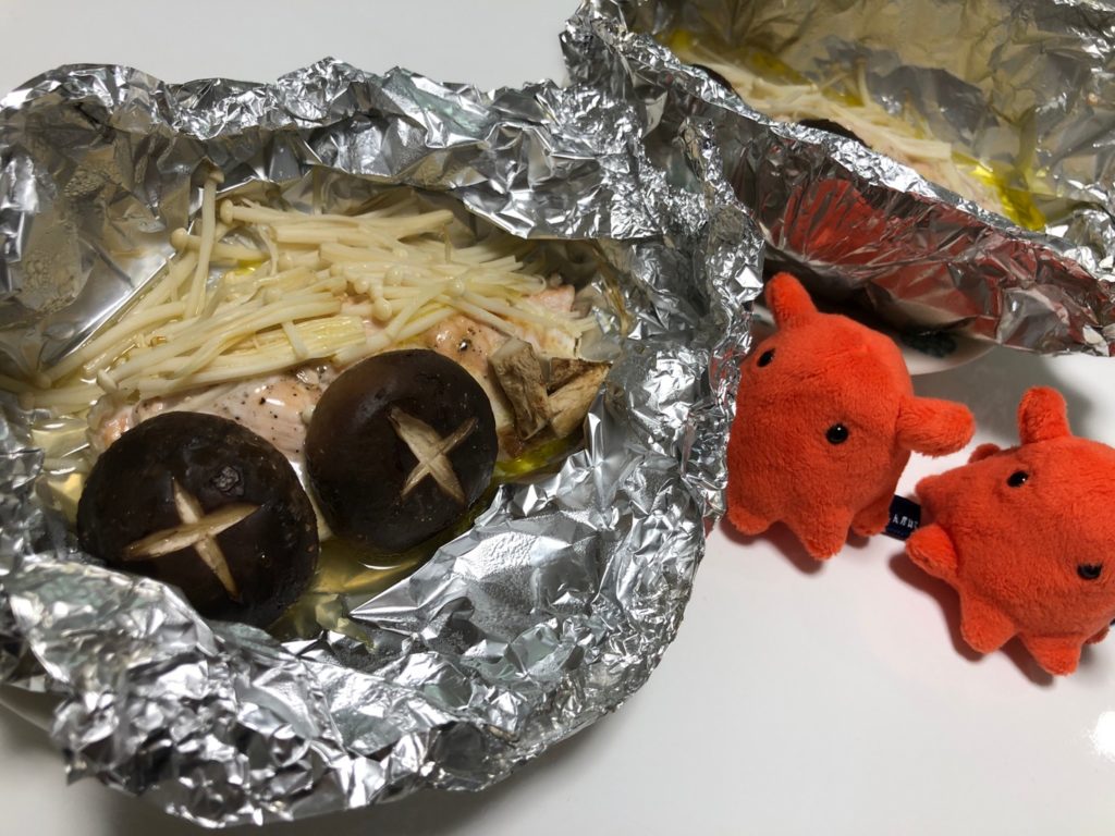 きのこたっぷり 鮭のホイル焼き 秋の味覚を楽しむレシピ やる気 共働き夫婦の言い訳料理と円満生活ブログ