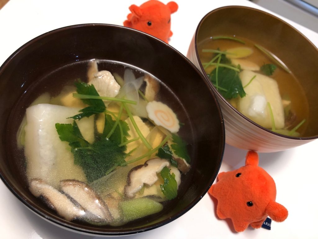 関東風お雑煮 白だしで簡単お雑煮レシピ やる気 たこべいブログ