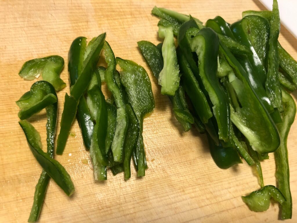 ピーマンと舞茸の味噌マヨ和え 電子レンジで簡単 副菜レシピ やる気 たこべいブログ